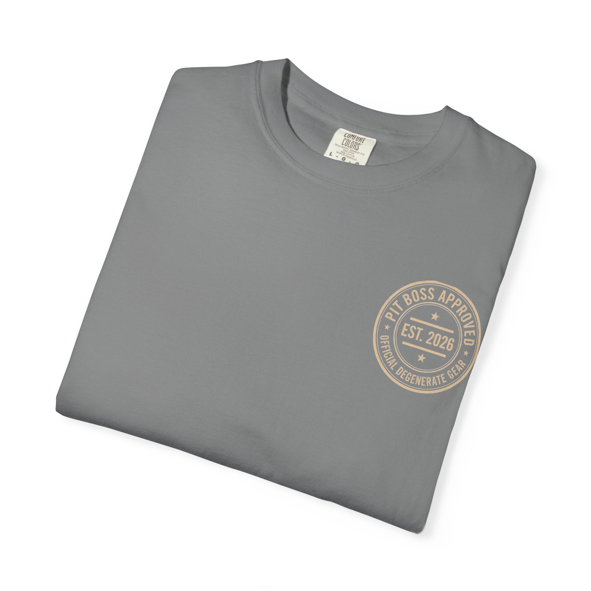 Mid-Roll Service Prohibited – Craps Table Rule Shirt | Pit Boss Approved Casino Apparel