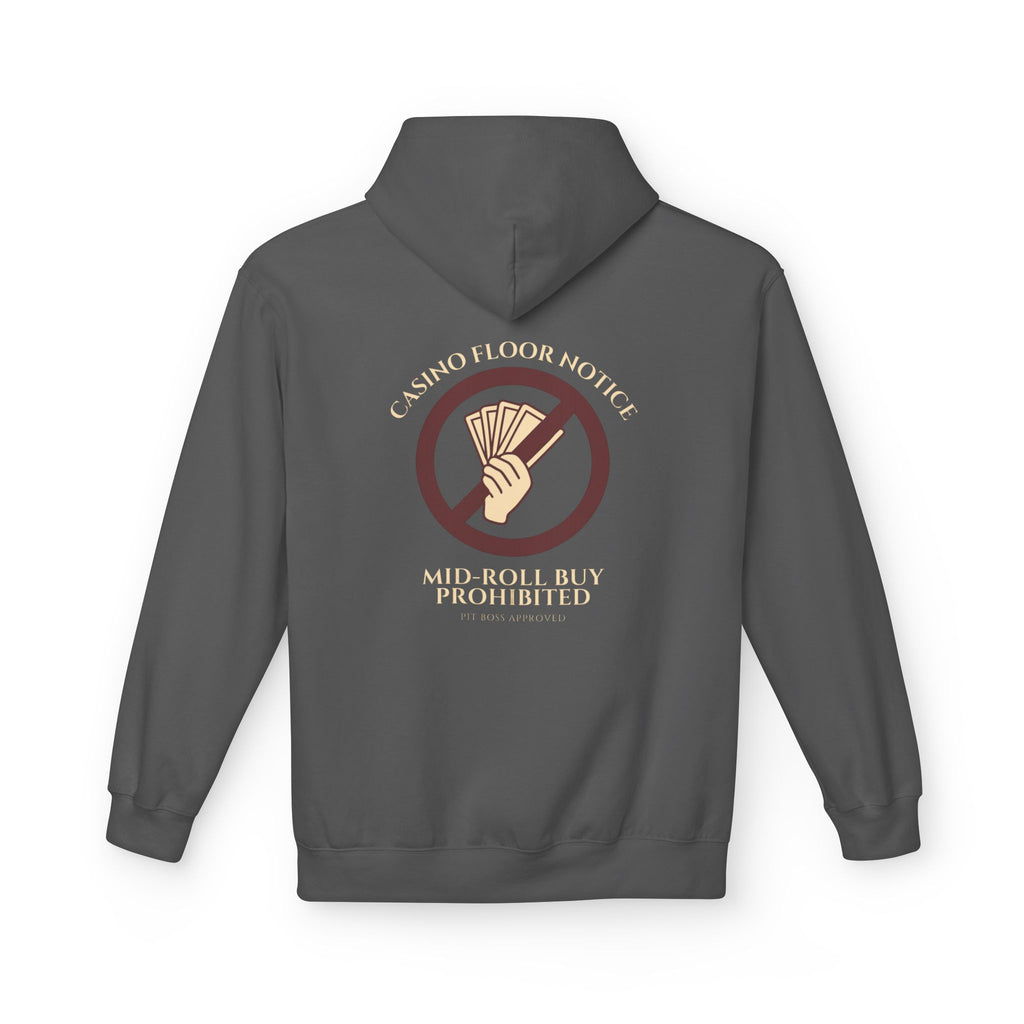 Mid-Roll Buy Prohibited – Craps Table Rule Shirt | Pit Boss Approved Casino Apparel