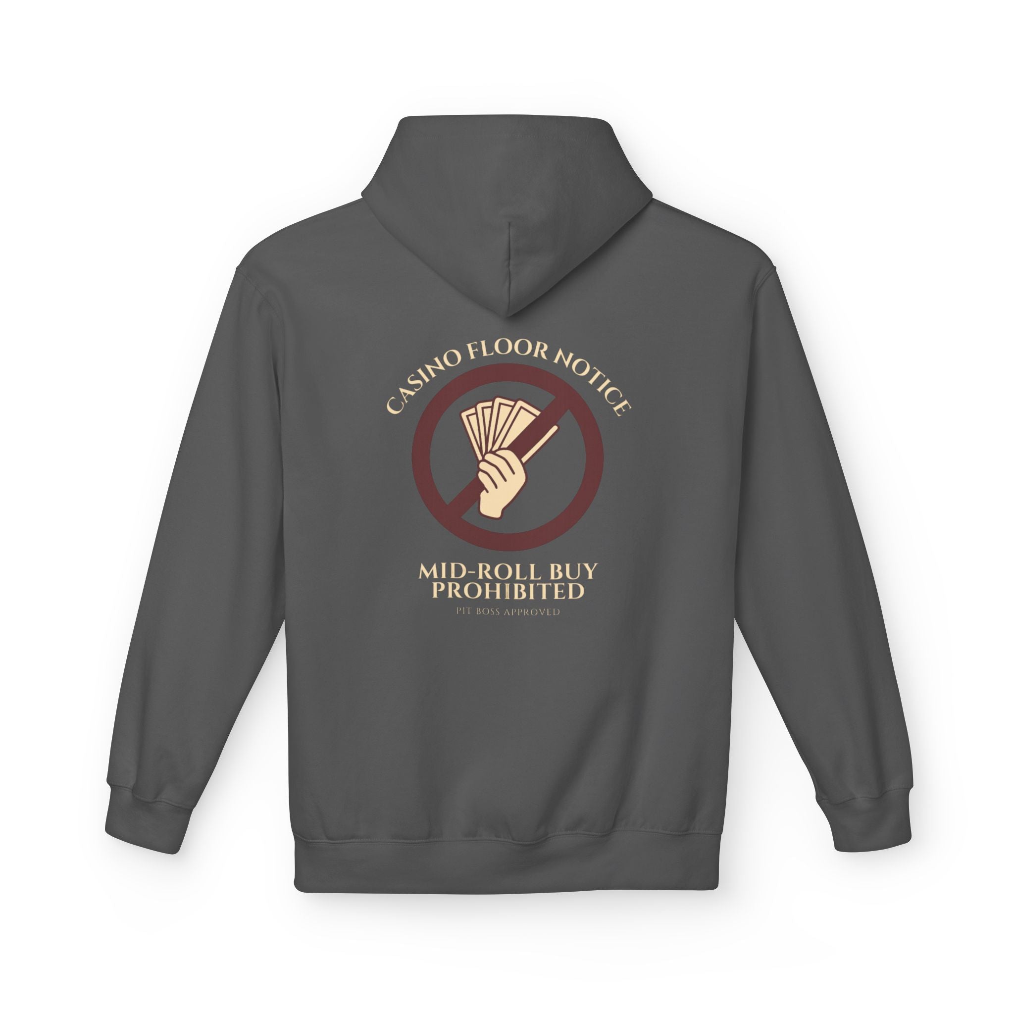 Mid-Roll Buy Prohibited – Craps Table Rule Shirt | Pit Boss Approved Casino Apparel
