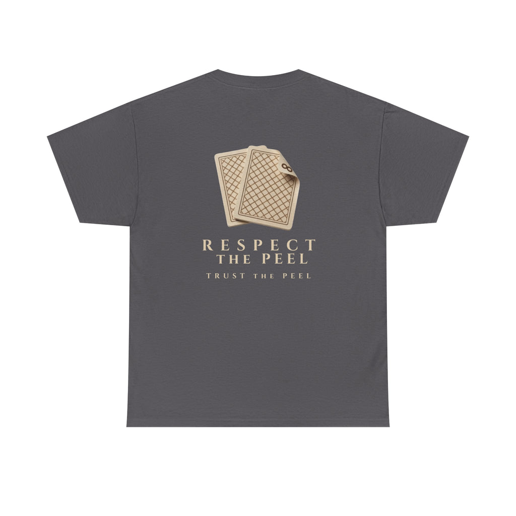 Respect The Peel – Baccarat Table Ritual Shirt | Pit Boss Approved Casino Apparel