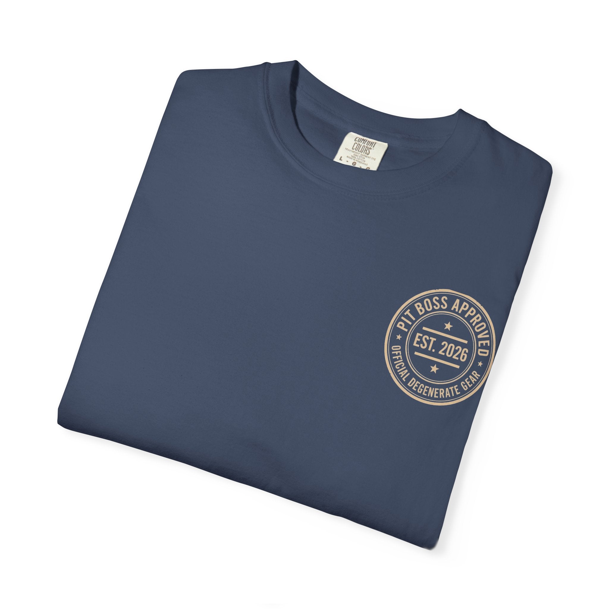 Mid-Roll Service Prohibited – Craps Table Rule Shirt | Pit Boss Approved Casino Apparel