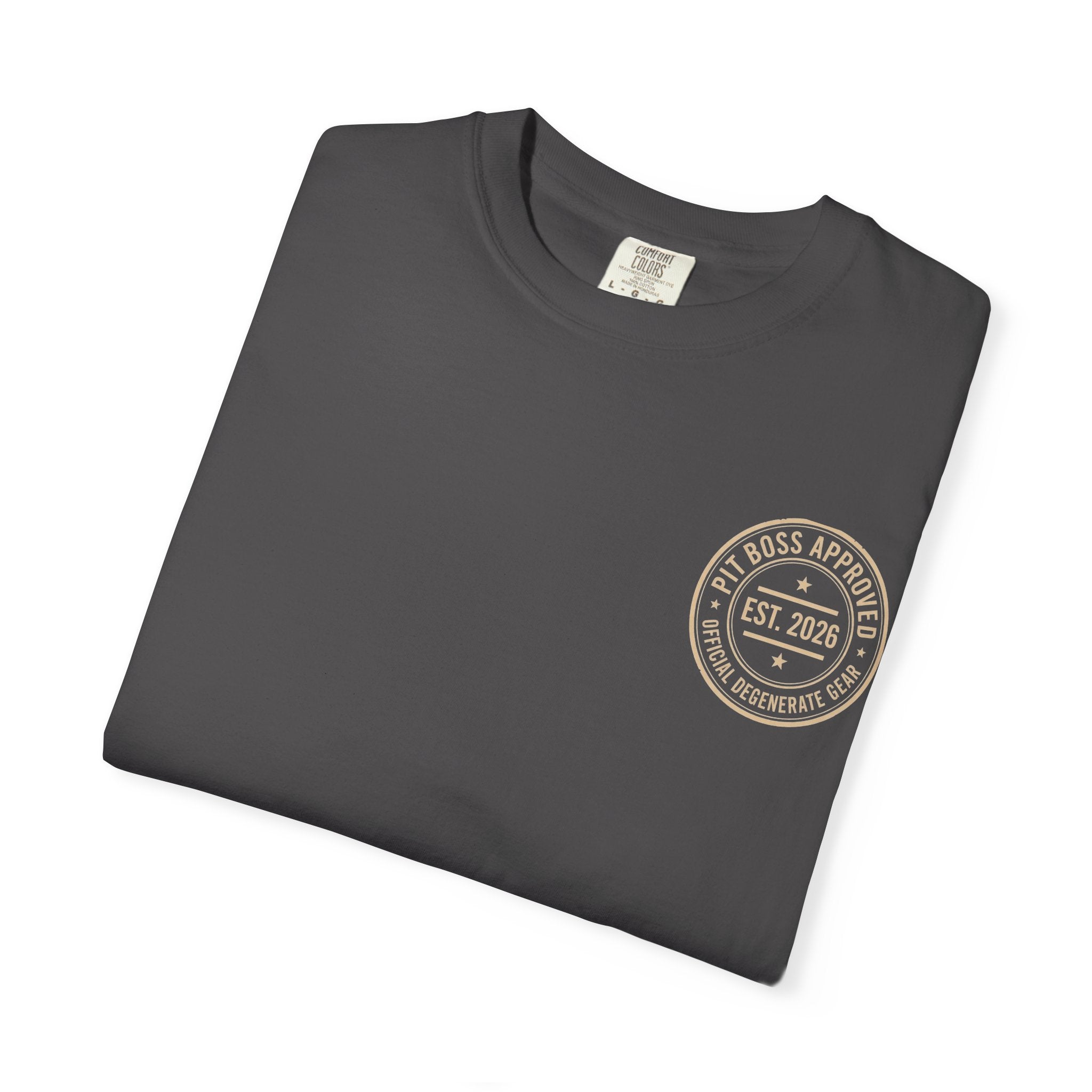 Mid-Roll Service Prohibited – Craps Table Rule Shirt | Pit Boss Approved Casino Apparel