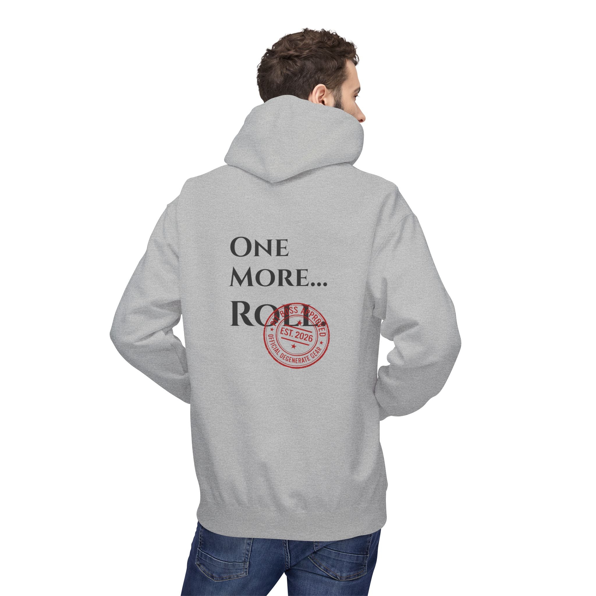 One More Roll – Casino Degenerate Shirt | Pit Boss Approved Gambling Apparel