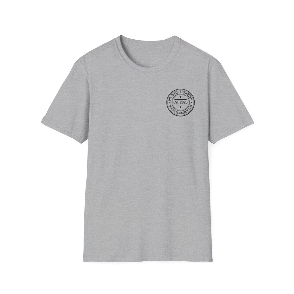 Dice Control – Casino Degenerate Shirt | Pit Boss Approved Gambling Apparel