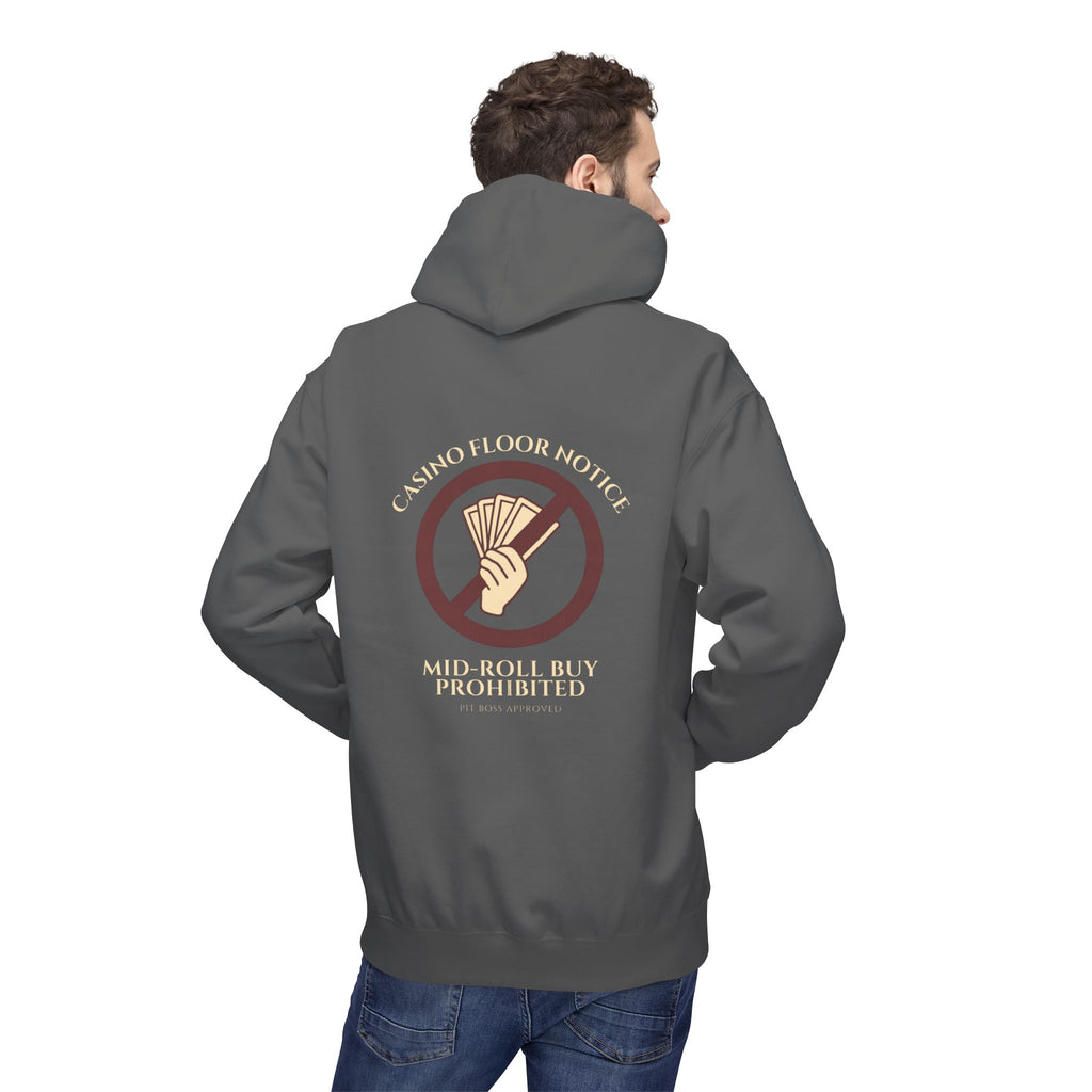 Mid-Roll Buy Prohibited – Craps Table Rule Shirt | Pit Boss Approved Casino Apparel
