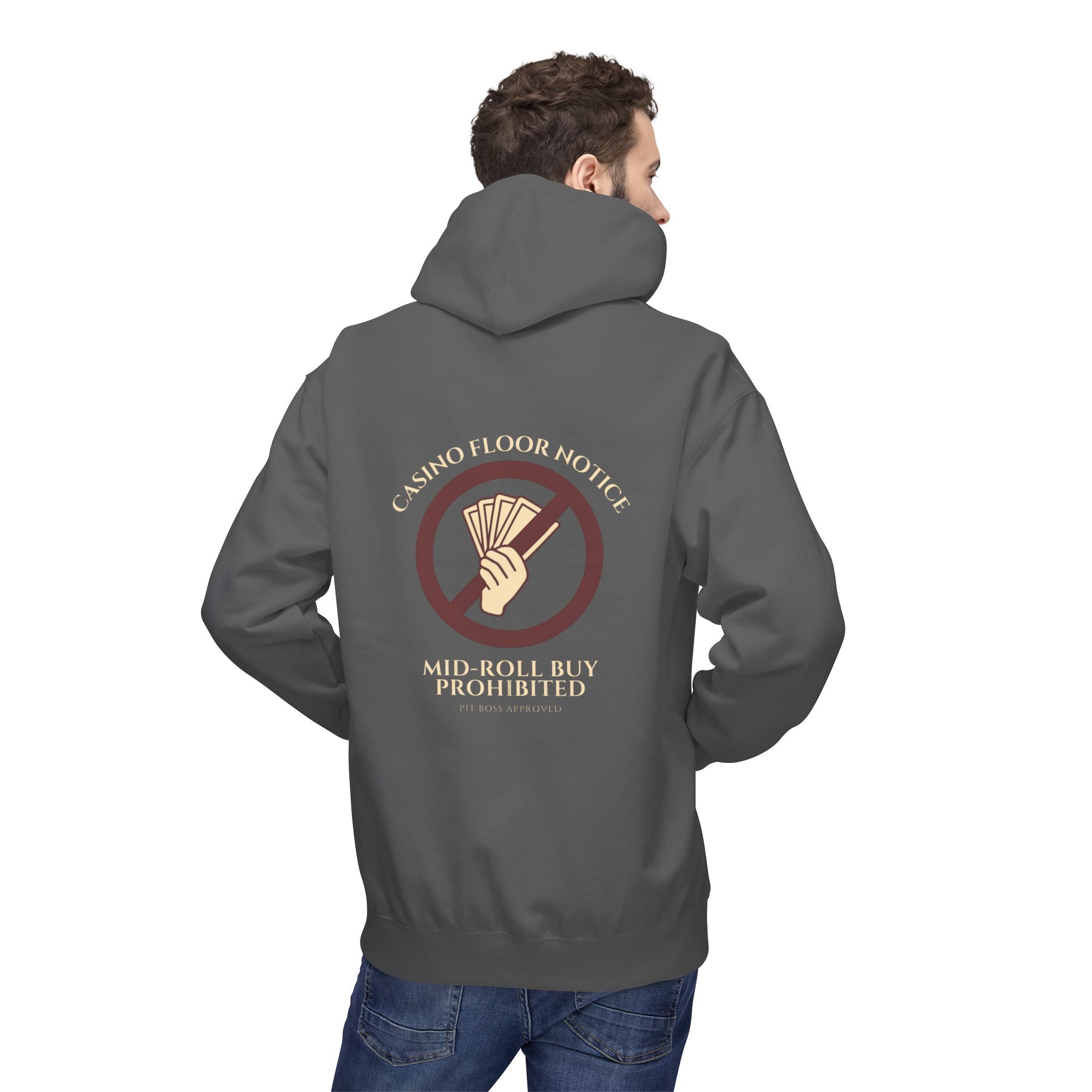 Mid-Roll Buy Prohibited – Craps Table Rule Shirt | Pit Boss Approved Casino Apparel