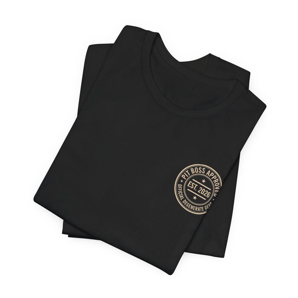 Mid-Roll Buy Prohibited – Craps Table Rule Shirt | Pit Boss Approved Casino Apparel