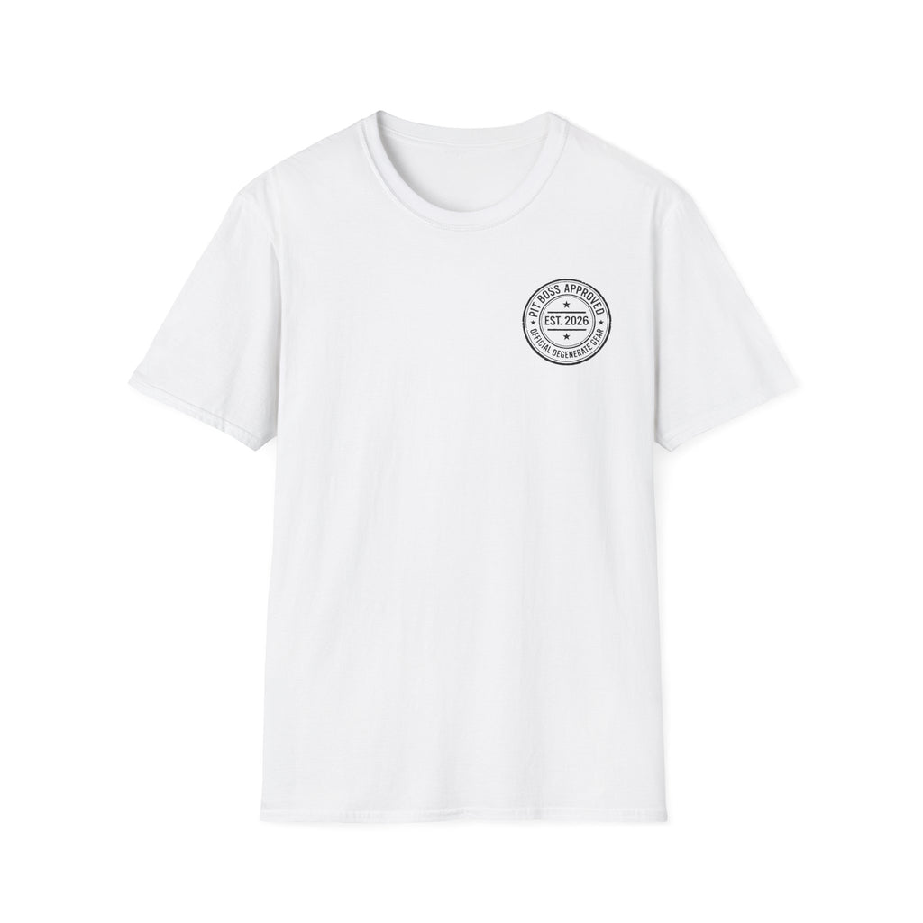 Dice Control – Casino Degenerate Shirt | Pit Boss Approved Gambling Apparel
