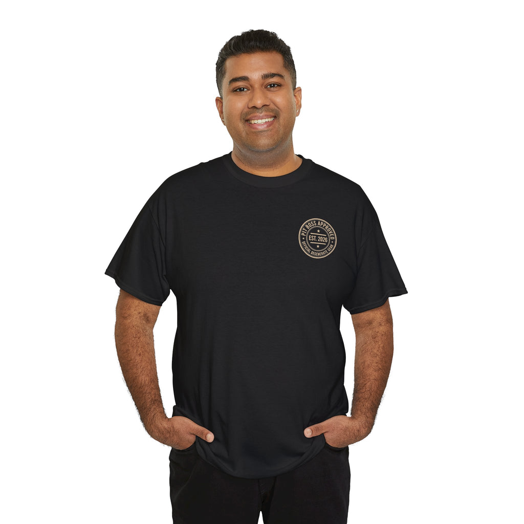 Respect The Peel – Baccarat Table Ritual Shirt | Pit Boss Approved Casino Apparel
