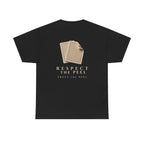 Respect The Peel – Baccarat Table Ritual Shirt | Pit Boss Approved Casino Apparel