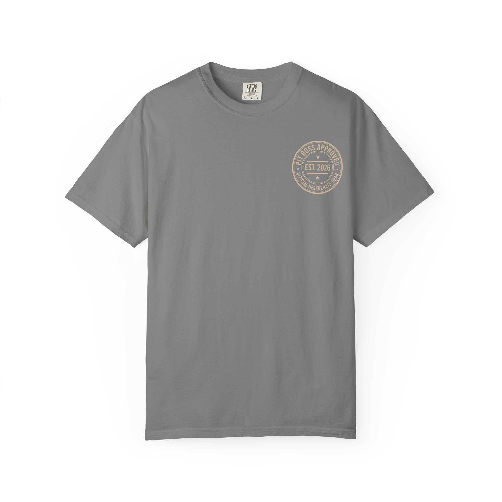 Mid-Roll Service Prohibited – Craps Table Rule Shirt | Pit Boss Approved Casino Apparel