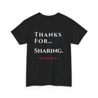 Thanks For… Sharing. – Casino Degenerate Shirt | Pit Boss Approved Gambling Apparel