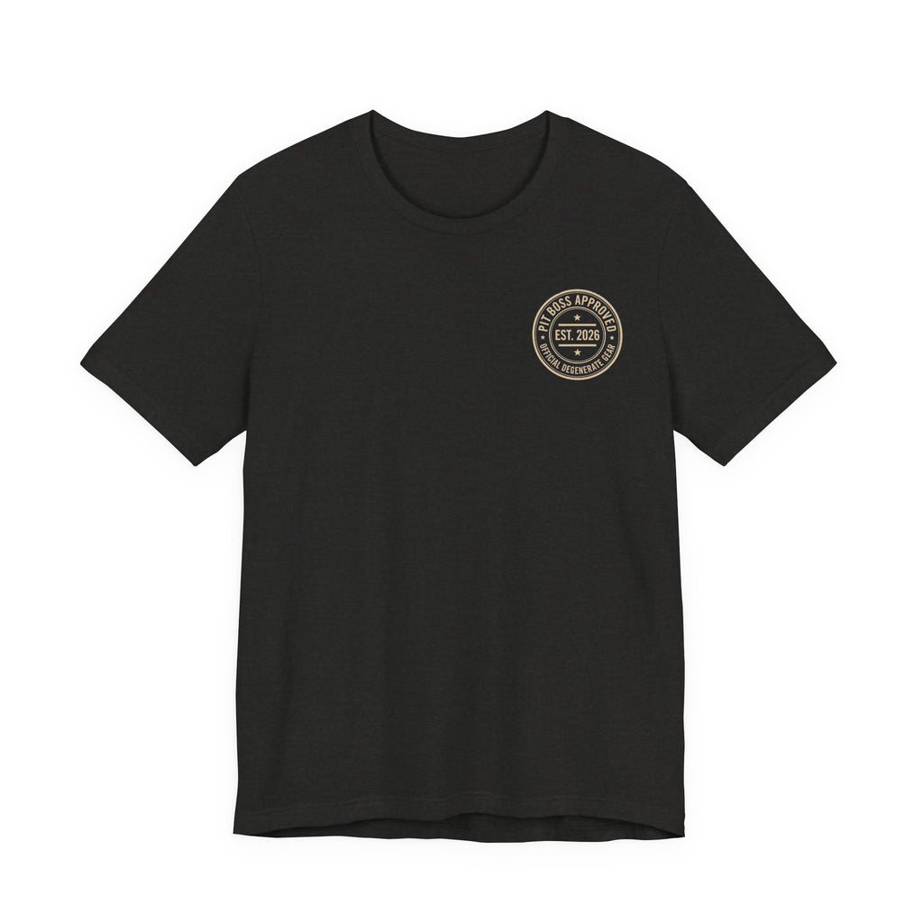 Mid-Roll Buy Prohibited – Craps Table Rule Shirt | Pit Boss Approved Casino Apparel