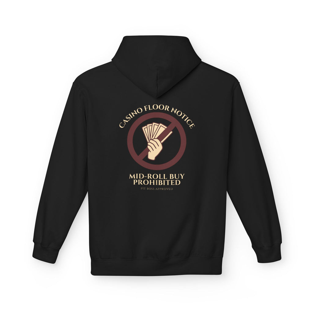 Mid-Roll Buy Prohibited – Craps Table Rule Shirt | Pit Boss Approved Casino Apparel
