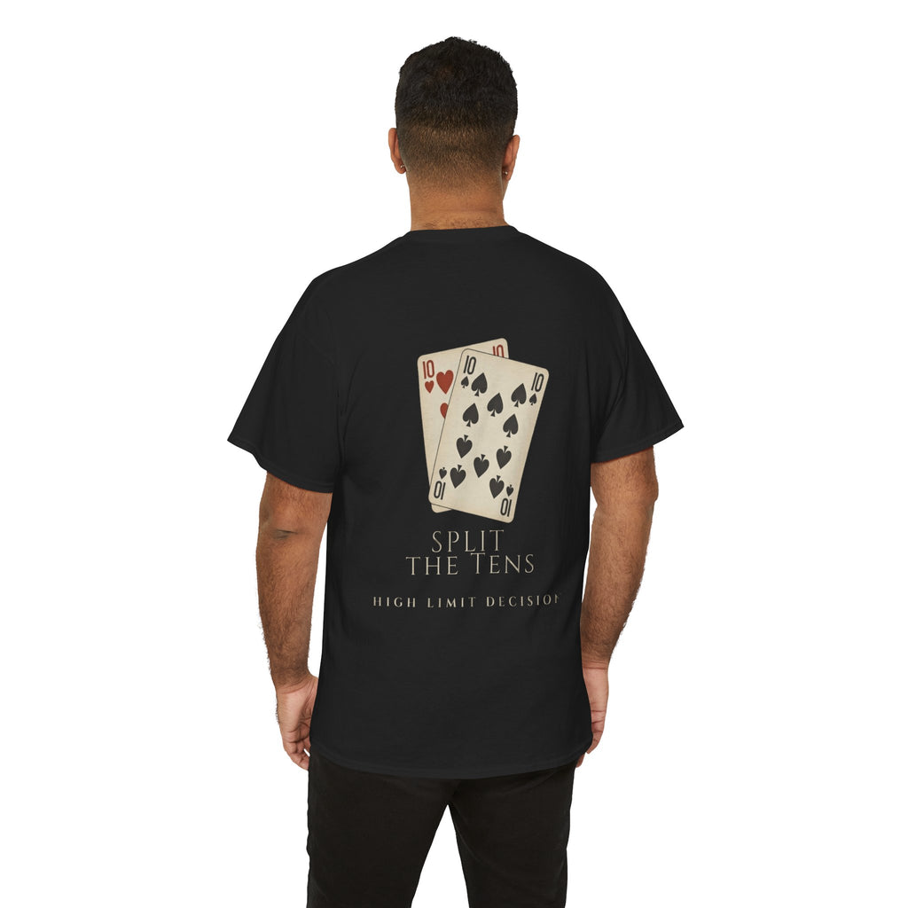 Split The Tens – Blackjack Decision Shirt | Pit Boss Approved Casino Apparel